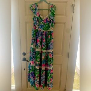 Lilly Pulitzer Ivie maxi dress Size 12